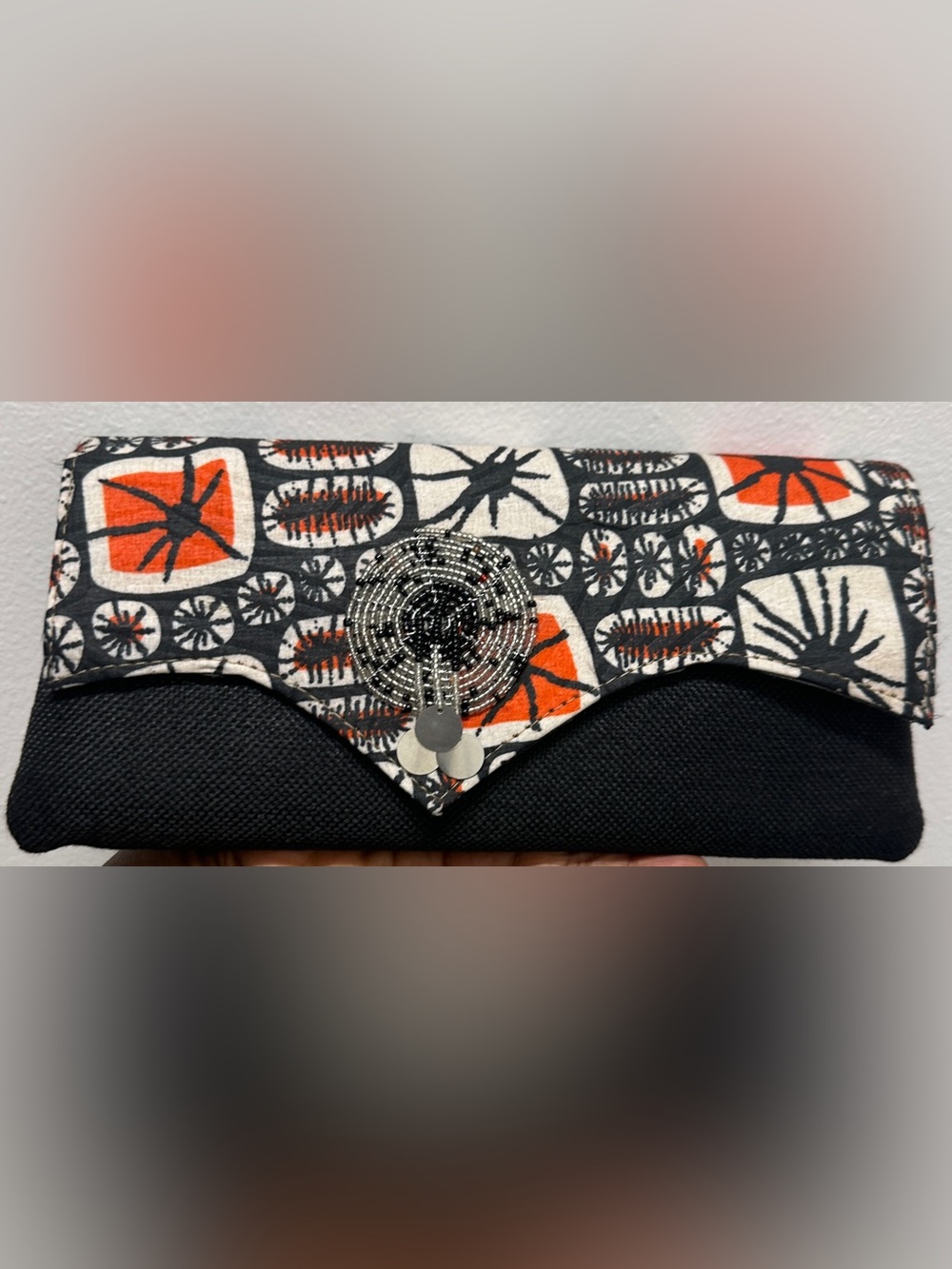 Handmade African Print Ankara Clutch handbag